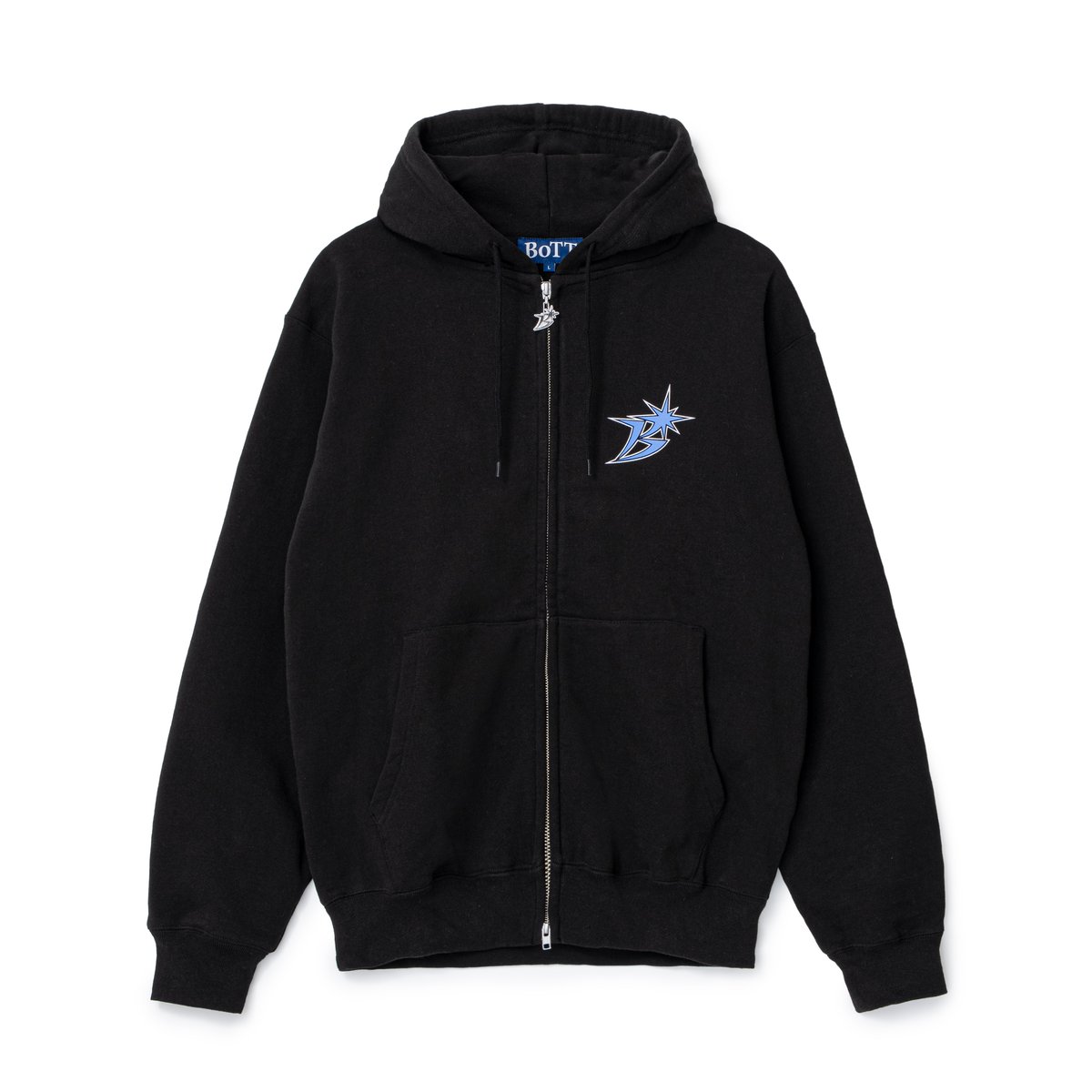 BOTT Scattered B Logo Zip Hood Mサイズ BoTT / B LOGO ZIP HOODIE / BLACK | Sophomore
