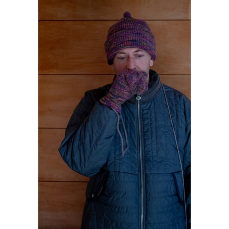 NOROLL / KASURI GLOVE / PURPLE