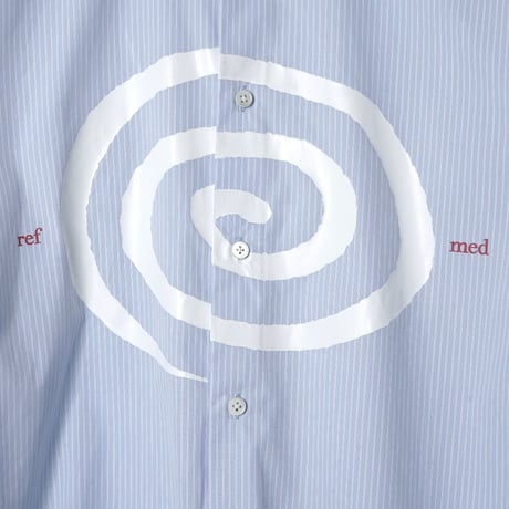 SOL soonerorlater / x REFOMED "GURUGURU" SLOUCH SHIRT / SAX