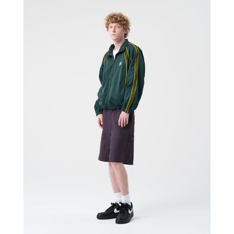 BoTT / PLAID DOUBLE KNEE SHORT / BROWN