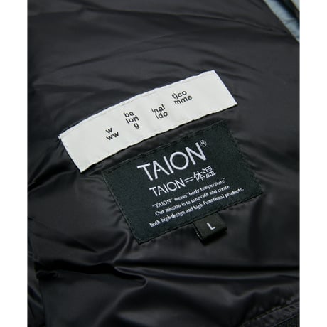 BAL / x TAION DOWN PARKA / ASPHALT