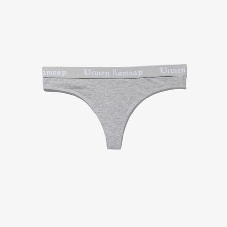 VIVIEN RAMSAY / THONG (3 PACK) / HEATHER GREY