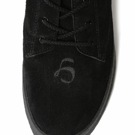 HOMBRE NINO / x DOUBLE FOOT WEAR SUEDE SHOES / BLACK