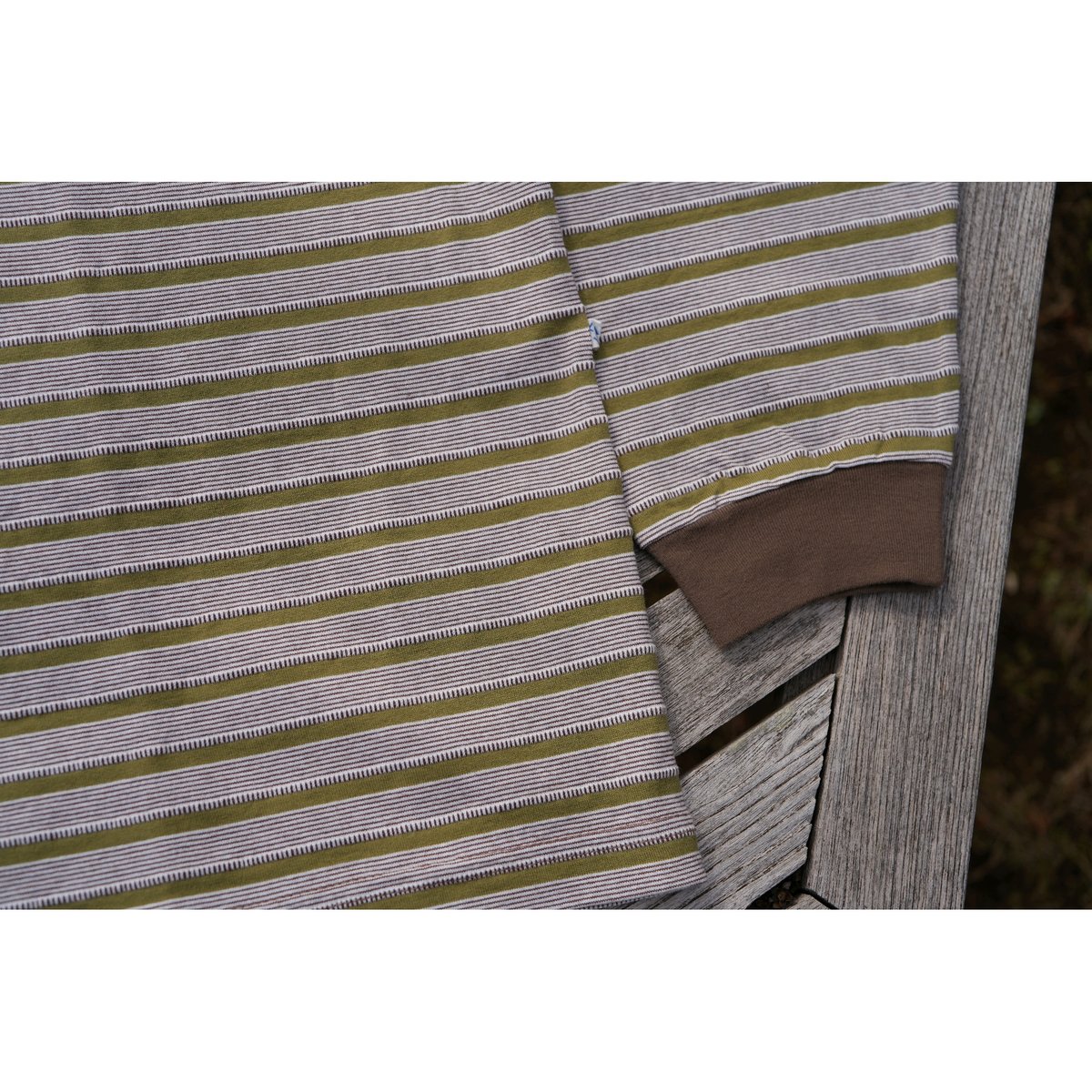 NOROLL / UNEVENNESS L/S TEE / GREEN | Sophomore