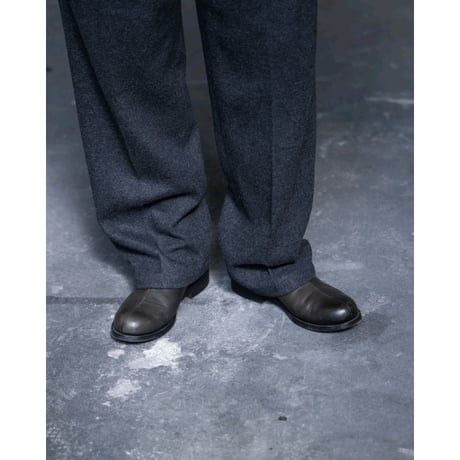 PHIGVEL MAKERS & Co. x LADY WHITE CO. / SPLIT SEAM SHOE / CHARCOAL