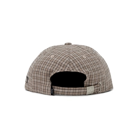 BoTT / PLAID 6-PANEL CAP / NATURAL