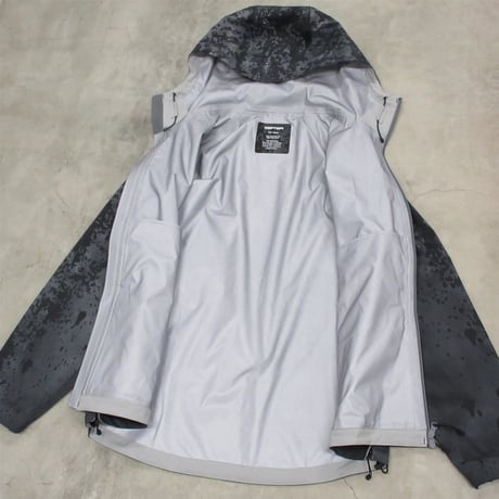 ZEPTEPI & Co. / RAIN JACKET / RAINDROPS / GRAY
