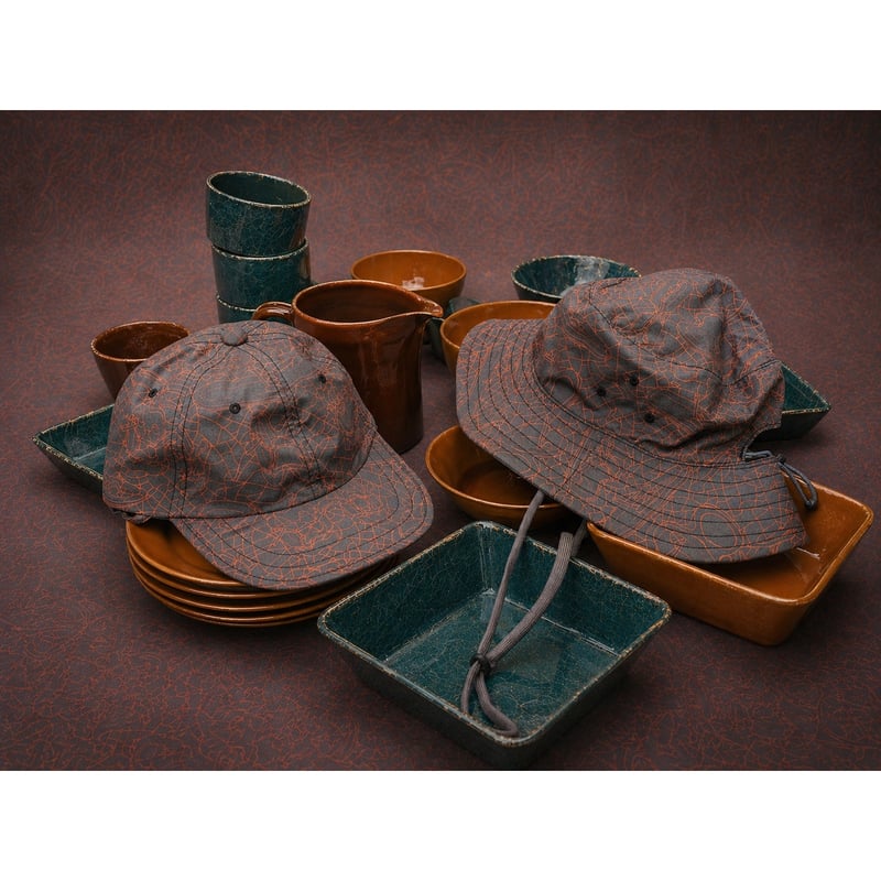 NOROLL / TWOFACE HAT / NORDIC CRACKS by GASIUS