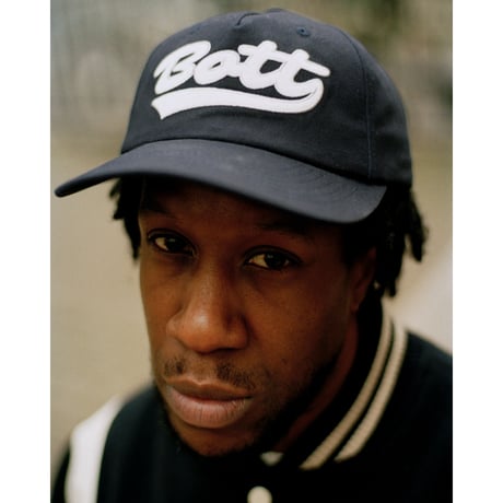 BoTT / SCRIPT LOGO 5 PANEL CAP / NAVY
