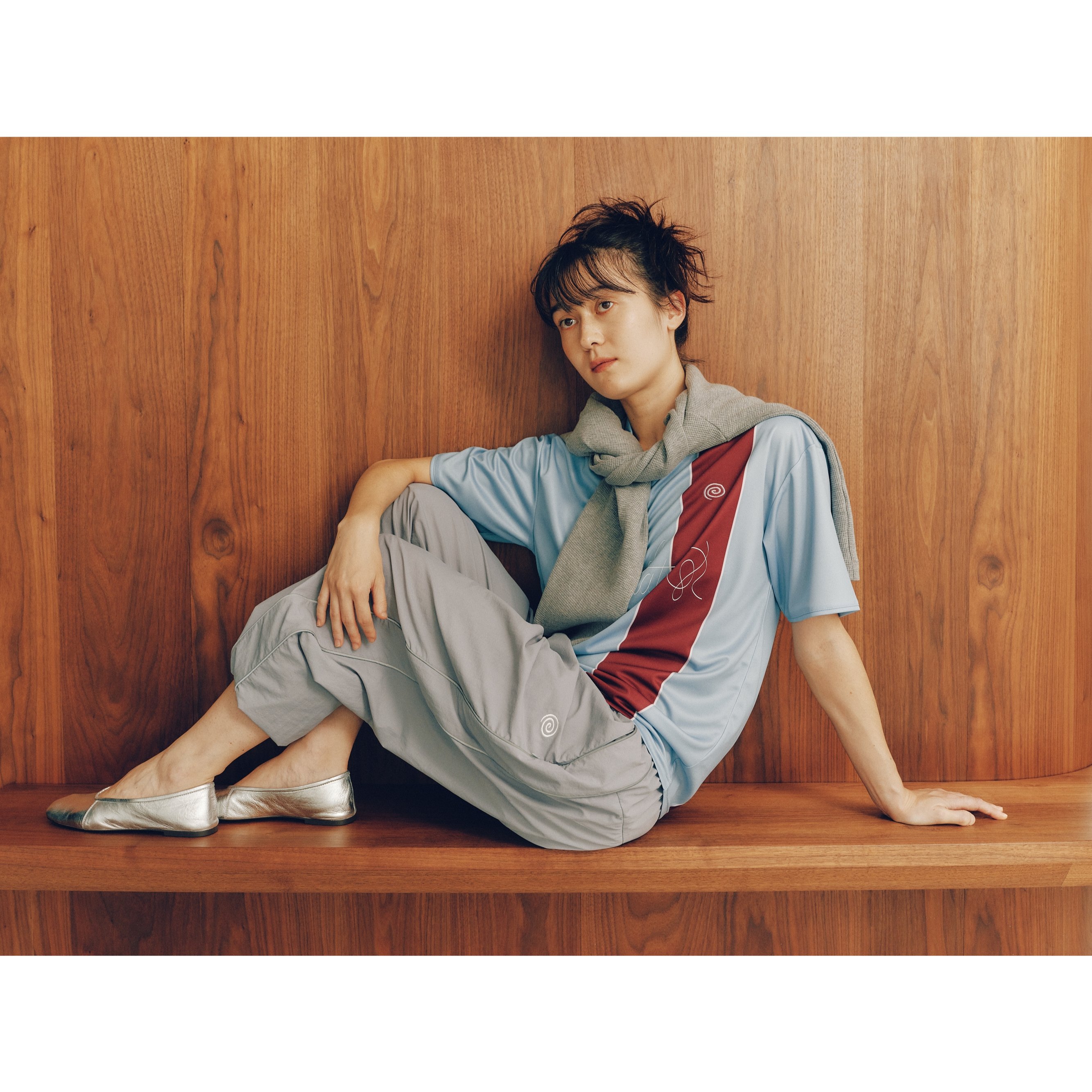 SOL soonerorlater / CURSLVE LOGO SOCCER SHIRT /