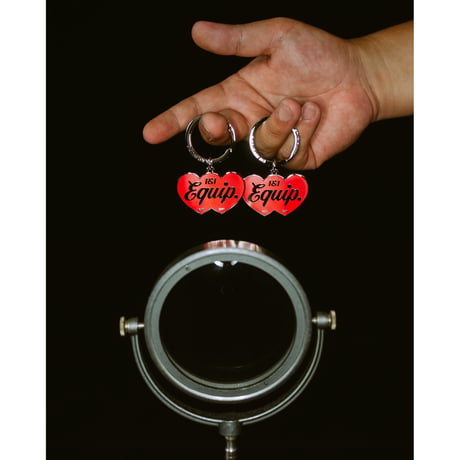 ON-AIR / I&I EQUIP . KEYCHAIN / RED