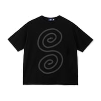 SOL soonerorlater / ROPE LOGO TEE / BLACK