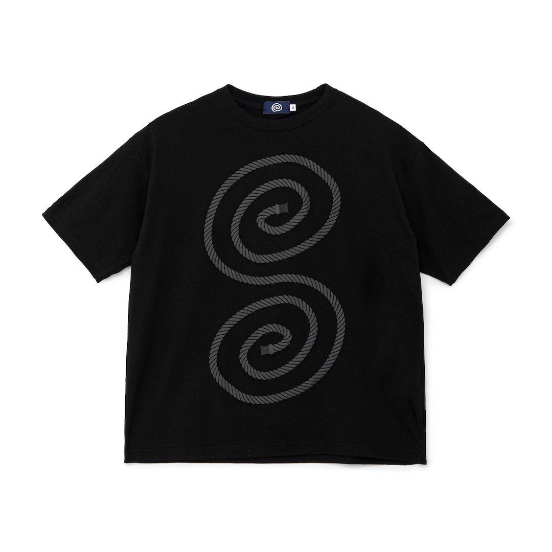 SOL soonerorlater / ROPE LOGO TEE / BLACK | Sop