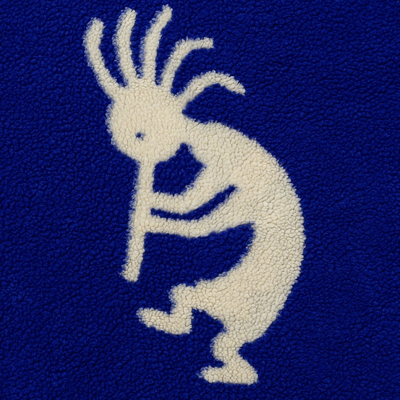 LQQK STUDIO / LQQK KOKOPELI FLEECE / ROYAL BLUE