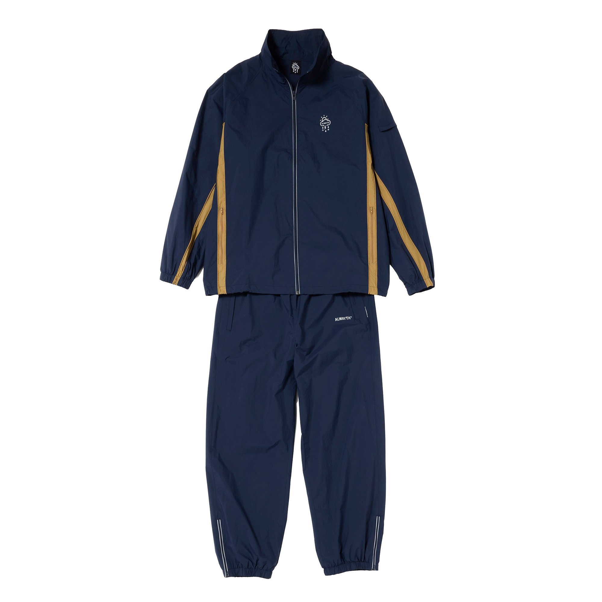 ALWAYTH / TRAINING JACKET ＆ PANTS SET / REFLECT