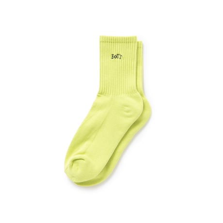 BoTT / MINI OG LOGO SOCKS / LIME