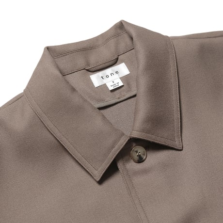 tone / CAVALRY TWILL CRUISER SHIRT / CINNAMON