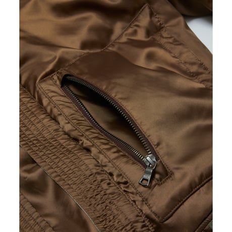 BAL / x SPIEWAK DOUBEL ZIP BOMBER JACKET / ALPHA GREEN