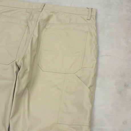 tone / MINMAL WORK PANTS / BEIGE