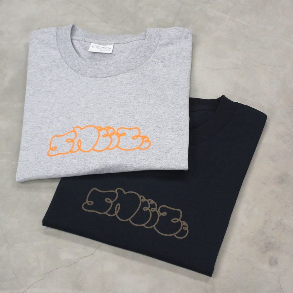 SNEEZE MAGAZINE / LOGO T-SHIRT / DEEP NAVY | So