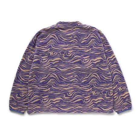 BoTT / FLEECE MOCK NECK PULLOVER / PURPLE