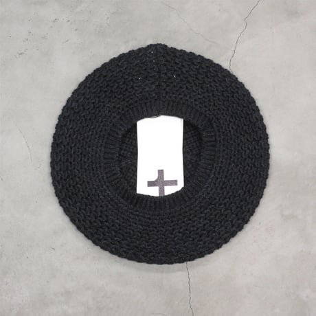 tone / WOOL BERET / CHACOAL
