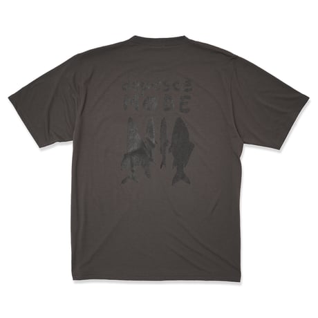 GARBAGE / POCKET TEE (DEPESCE MODE) / C.GREY (BLACK PRINT)