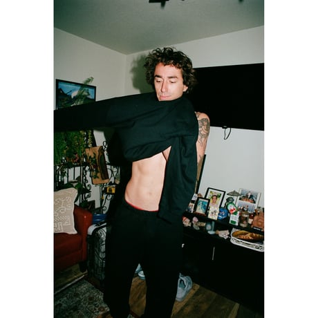 TRIBE WEAR / BASIC CREWNECK SWEAT / BLACK