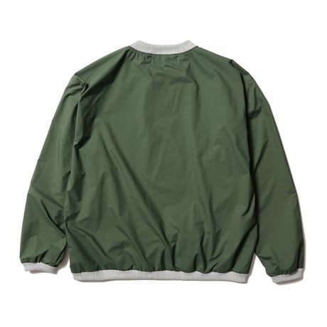 HOMBRE NINO / NYLON PULL OVER SHIRT / O.D