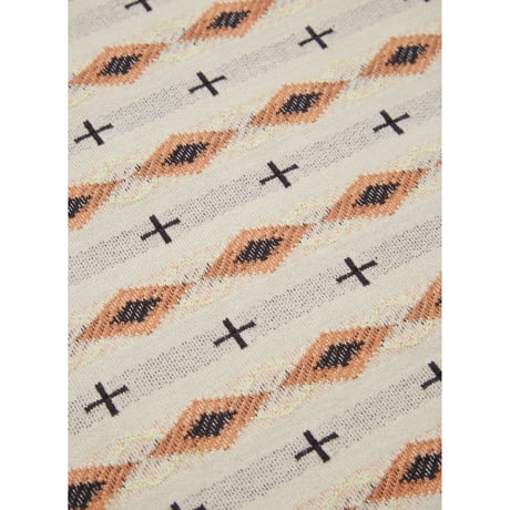 BAL / JACQUARD CREW NECK TEE / ECRU