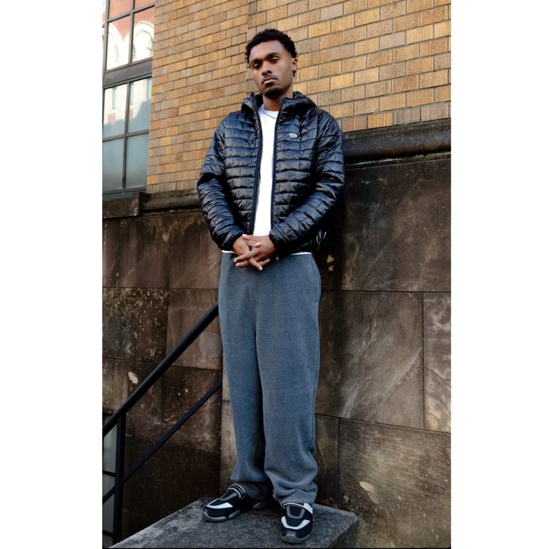 SOL soonerorlater / BRICK PUFFER JACKET / PURPL