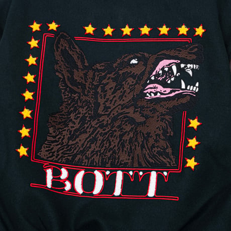 BoTT / WOLF VARSITY JACKET / FOREST