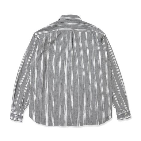 HOMBRE NINO / STRIPE VENTILATION SHIRT / BLACK