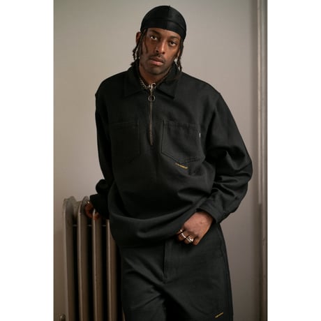 LQQK STUDIO / DUCK PANTS / BLACK