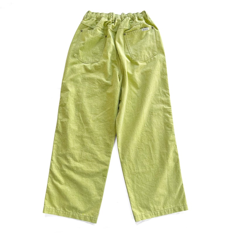 COMFORTABLE REASON / DOUBLE KNEE PIGMENT PANTS