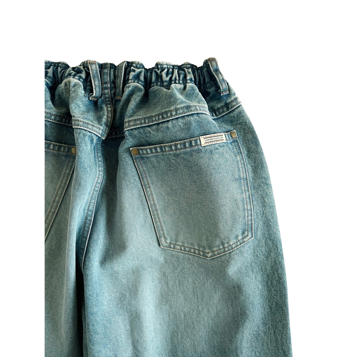 COMFORTABLE REASON / FADE STRAIGHT DENIM / SAND