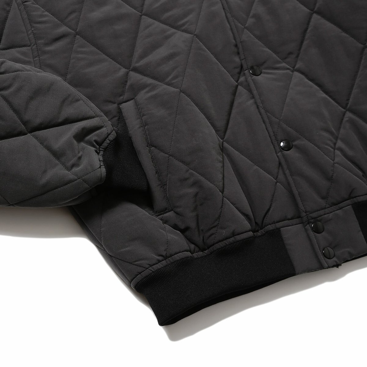 HOMBRE NINO / QUILTING JACKET / BLACK | Sophomore