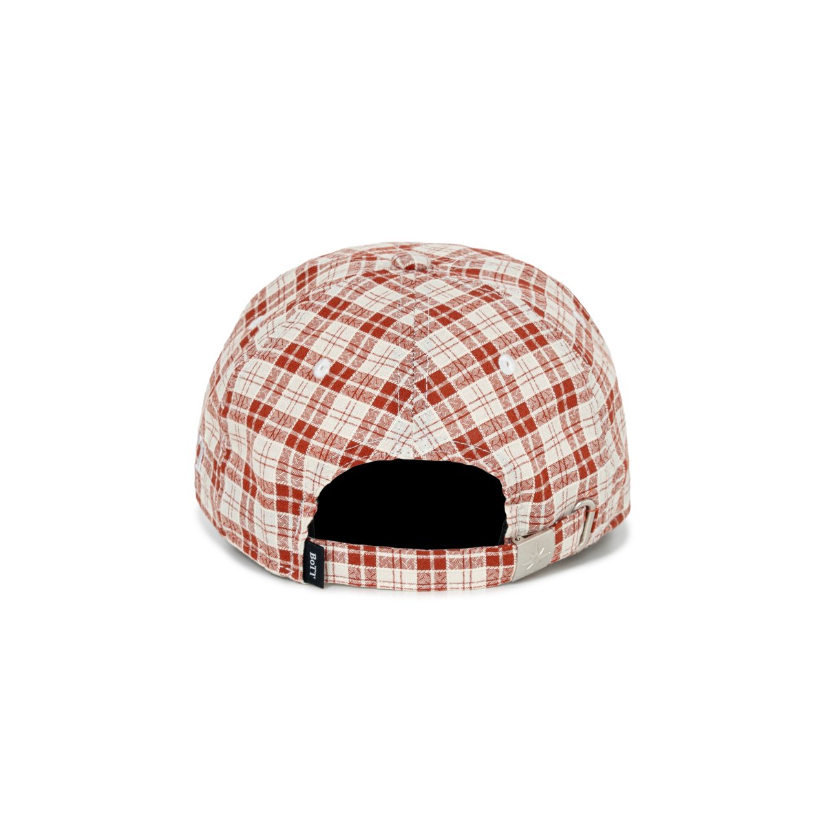 BoTT / 2Y PLAID 6-PANEL CAP / RED | Sophomore