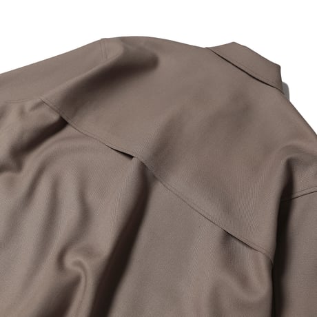 tone / CAVALRY TWILL CRUISER SHIRT / CINNAMON