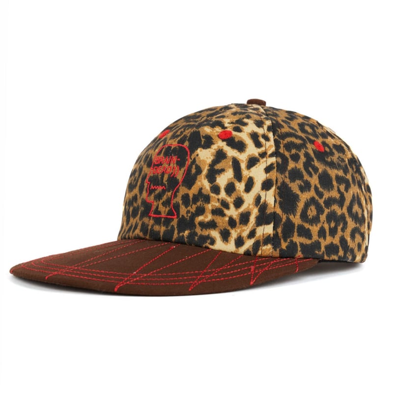BRAIN DEAD / LOGOHEAD LONGBRIM HAT / LEOPARD |