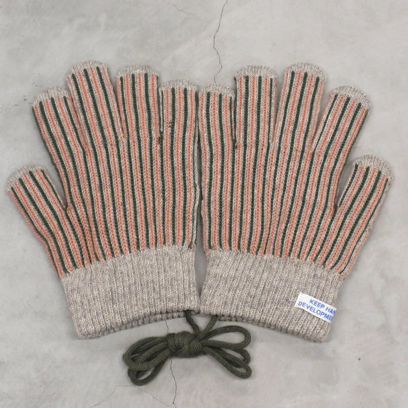 NOROLL UFF GLOVE STRIPE 手袋 ノーロール NOROLL / UFF GLOVE / STRIPE | Sophomore