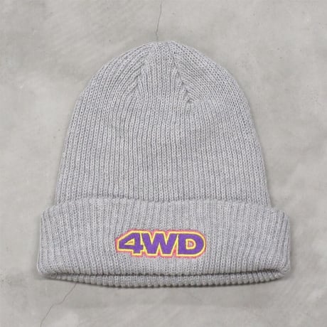 4WD  (4 WORTH DOING) / 4WD BEANIE / GREY