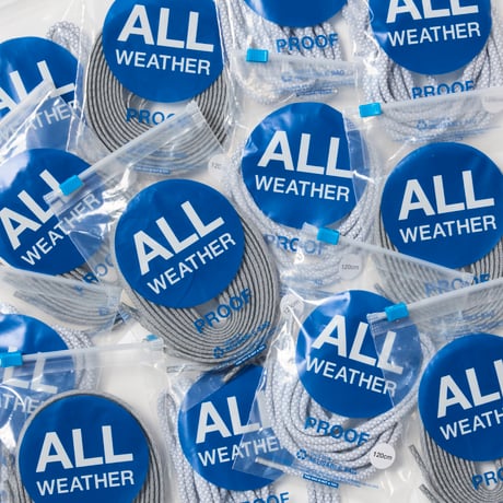 ALWAYTH / REFLECTIVE SHOE LACE (平紐) / WHITE REFLECT