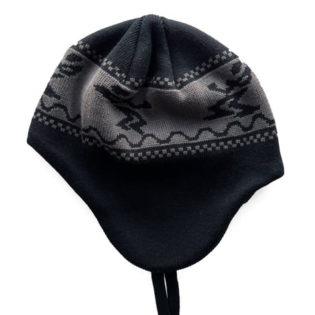 COMFORTABLE REASON / DUB EFFECT EAR FLAP / BLACK