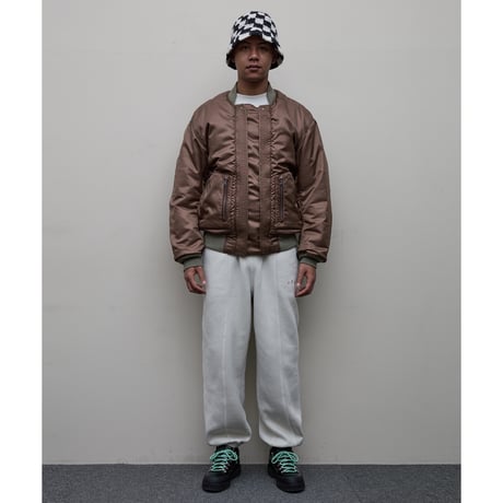 BAL / x SPIEWAK DOUBEL ZIP BOMBER JACKET / ALPHA GREEN