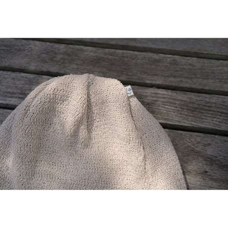 NOROLL / TWO FACE WASHI BEANIE / OFF WHITE