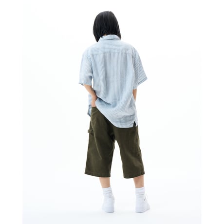 BoTT / WASHED PAINTER SHORT / OLIVE