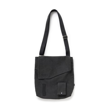 BoTT / CANVAS SHOULDER BAG / BLACK