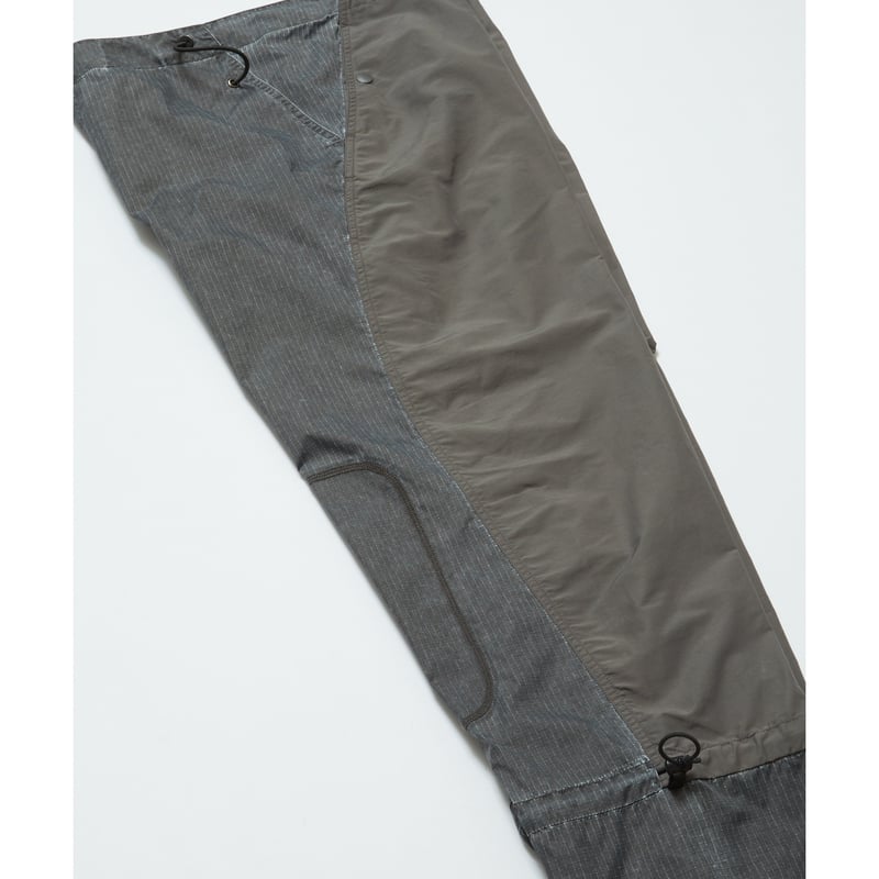BAL / PIGMENT NYLON TRACK PANT / DARK GRAY | So
