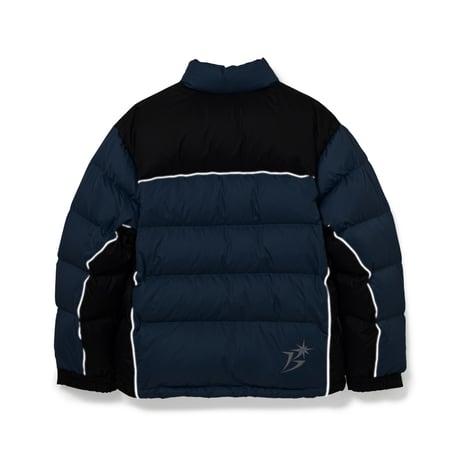 BoTT / B LOGO DOWN JACKET / SLATE BLUE